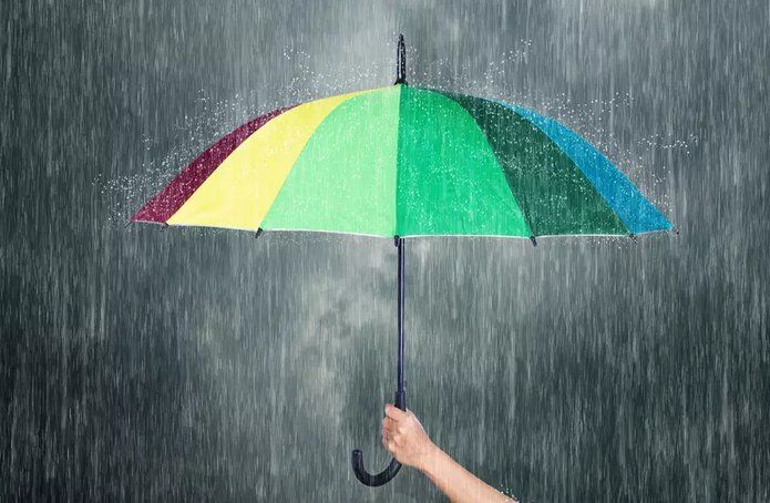 Some rain or just very little.......the story of our recent summer precipitation.